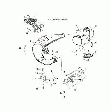 EXHAUST - S04ND7CS/CSA/8CS/CSA/CSB (4988418841C06)