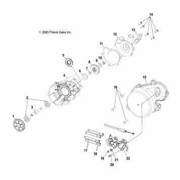 WATER PUMP/OIL PUMP - S04ND7CS/CSA/8CS/CSA/CSB (4988418841C14)