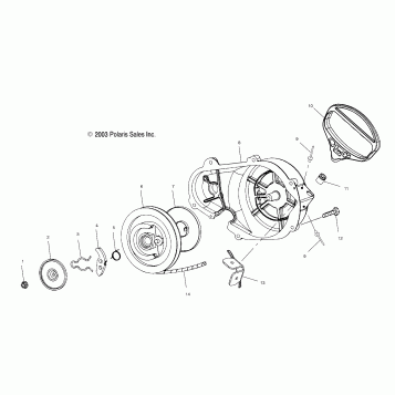 RECOIL STARTER - S04ND7CS/CSA/8CS/CSA/CSB (4988418841D06)