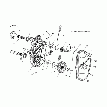 CHAINCASE - S04NP7CS/7CSA/7CSB/7CSC/8CS/8CSA/8CSB/8CSC-S04NE7CS/8CS (4988438843B11)