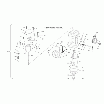 CARBURETOR (800) - S04NP8CS/8CSA/8CSB/8CSC-S04NE8CS (4988438843E08)