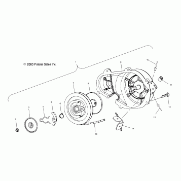 RECOIL STARTER (800) - S04NP8CS/8CSA/8CSB/8CSC-S04NE8CS (4988438843E12)