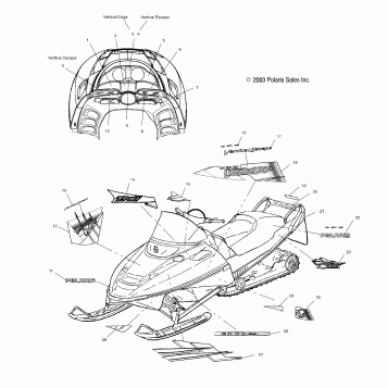 DECALS - S04NJ5BS/A (4988558855A11)