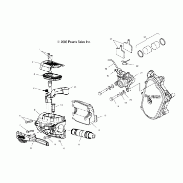 BRAKE - S04NJ5BS/A (4988558855A14)
