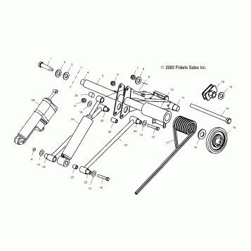 REAR TORQUE ARM - S04NJ5BS/A (4988558855B11)