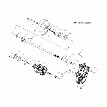 DRIVE TRAIN - S04NJ5BS/A (4988558855B13)