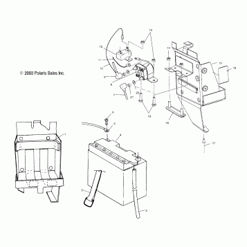 BATTERY BOX - S04NJ5BS/A (4988558855B14)