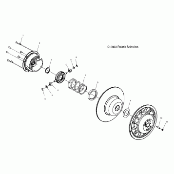 DRIVEN CLUTCH - S04NJ5BS/A (4988558855C03)
