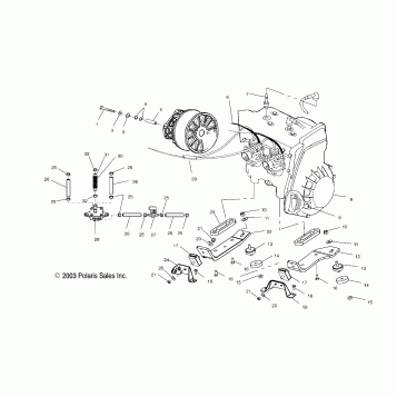 ENGINE MOUNTING - S04NJ5BS/A (4988558855C09)