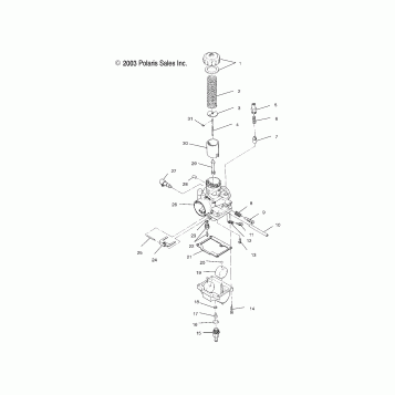 CARBURETOR - S04NJ5BS/A (4988558855C14)