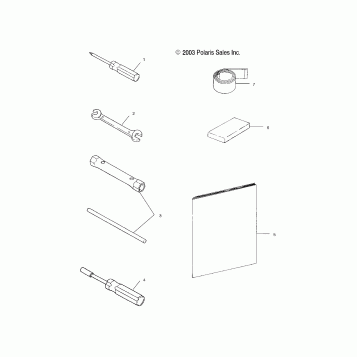 TOOL KIT - S04NJ5BS/A (4988558855D06)