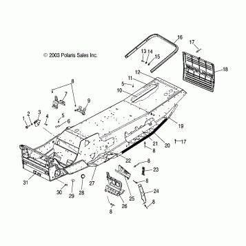 CHASSIS - S04NX5BS/BE (4988578857A03)
