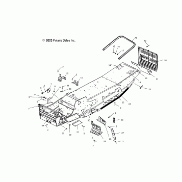 CHASSIS - S04NX6ES/EE/S04NY6ES/EE/S04NX7CS/8CS/S04NY7CS/CE/8CS/8CE (4988598859A03)