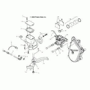 BRAKE - S04NX6ES/EE/S04NY6ES/EE/S04NX7CS/8CS/S04NY7CS/CE/8CS/8CE (4988598859B02)
