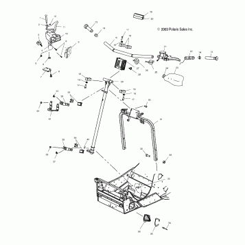 STEERING/HANDLEBAR - S04NX6ES/EE/S04NY6ES/EE/S04NX7CS/8CS/S04NY7CS/CE/8CS/8CE (4988598859B03)