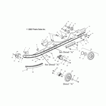 RAIL MOUNTING (SUSPENSION) - S04NX6ES/EE/S04NY6ES/EE/S04NX7CS/8CS/S04NY7CS/CE/8CS/8CE (4988598859B11)