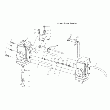 CARBURETOR (600) - S04NX6ES/EE/S04NY6ES/EE (4988598859D08)