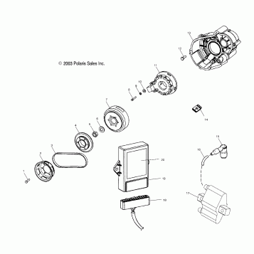 MAGNETO (700) - S04NX7CS/S04NY7CS/CE (4988598859E03)