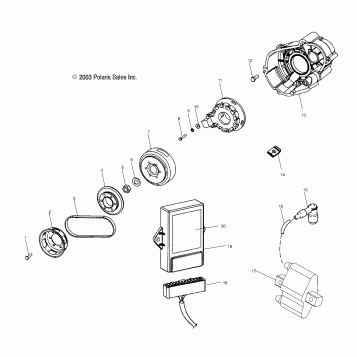 MAGNETO (800) - S04NX8CS/S04NY8CS/8CE (4988598859E04)