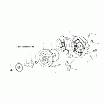 RECOIL STARTER (700) - S04NX7CS/S04NY7CS/CE (4988598859E06)
