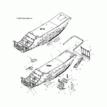 CHASSIS - S04NP5CS/A/B/C/S04NE5CS/S04NP6ES/A/B/C/S04NE6ES (4988618861A03)