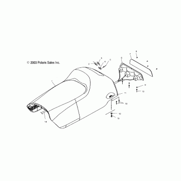 SEAT  - S04NP5CS/A/B/C/S04NE5CS/S04NP6ES/A/B/C/S04NE6ES (4988618861A05)