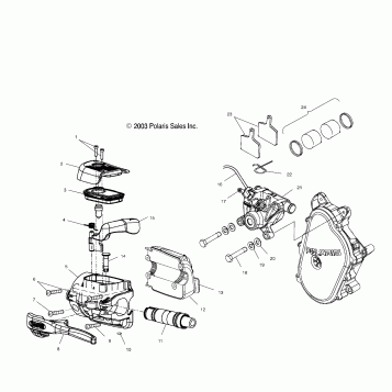 BRAKE - S04NP5CS/A/B/C/S04NE5CS/S04NP6ES/A/B/C/S04NE6ES (4988618861B09)