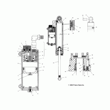 SHOCK (REAR TRACK)(EDGE) - S04NP5CS/A/B/C/S04NP6ES/A/B/C (4988618861C11)