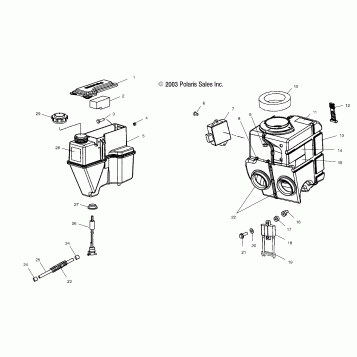 OIL TANK/AIR BOX - S04NP5CS/A/B/C/S04NE5CS/S04NP6ES/A/B/C/S04NE6ES (4988618861D07)