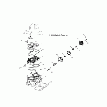 CYLINDER - S04NP5CS/A/B/C/S04NE5CS/S04NP6ES/A/B/C/S04NE6ES (4988618861D13)