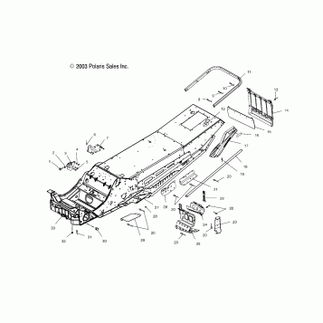 CHASSIS - S04ND6ES/ESA/ESB (4988638863A03)