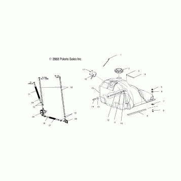 FUEL TANK - S04ND6ES/ESA/ESB (4988638863A04)