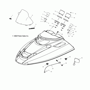 HOOD - S04ND6ES/ESA/ESB (4988638863A10)
