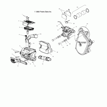 BRAKE - S04ND7CS/CSA/8CS/CSA/CSB (4988418841B08)