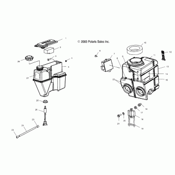 OIL TANK/AIRBOX - S04ND6ES/ESA/ESB (4988638863C01)