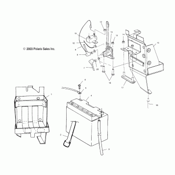 BATTERY BOX - S04ND6ES/ESA/ESB (4988638863C03)