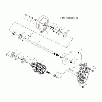 DRIVE TRAIN - S04ND7DS/DSA (4988658865B11)
