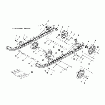 REAR SUSPENSION (M-10) - S04NE5CS/S04NE6ES (4988618861C03)