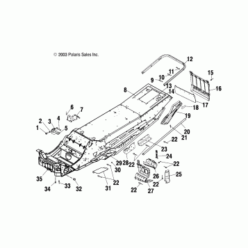 CHASSIS - S04ND4BS/BSA (4988678867A03)