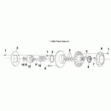 DRIVEN CLUTCH - S04ND4BS/BSA (4988678867B12)