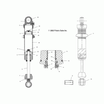 SHOCK (FRONT TRACK)(M-10) - S04ND4BS/BSA (4988678867C05)