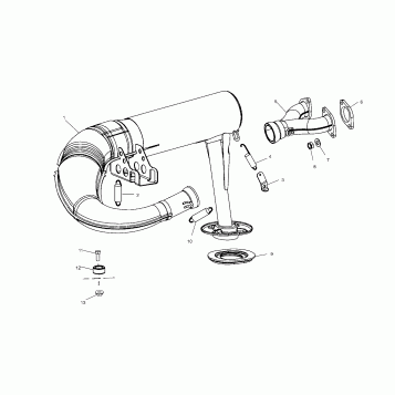 EXHAUST SYSTEM - S04ND4BS/BSA (4988678867C08)