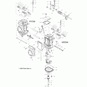 CARBURETOR - S04ND4BS/BSA (4988678867D01)