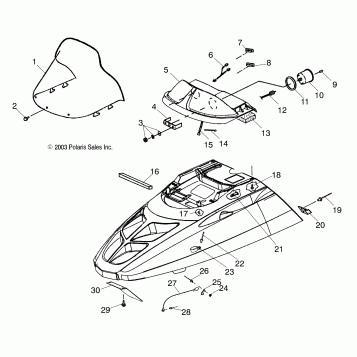 HOOD - S04SU4BS/BE (4988698869A08)