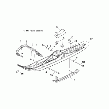 SKI - S04SU4BS/BE (4988698869A14)