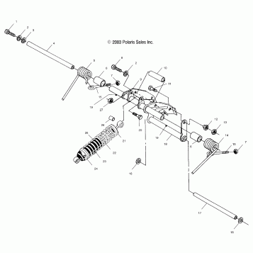 REAR TORQUE ARM - S04SU4BS/BE (4988698869B04)