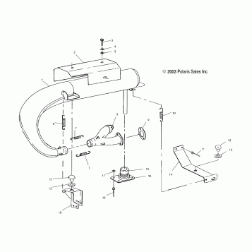 EXHAUST SYSTEM - S04SU4BS/BE (4988698869C01)