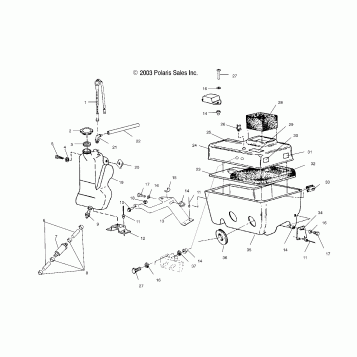 OIL TANK/AIR BOX - S04SU4BS/BE (4988698869C02)