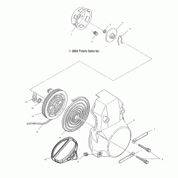 RECOIL STARTER - S04SU4BS/BE (4988698869C13)