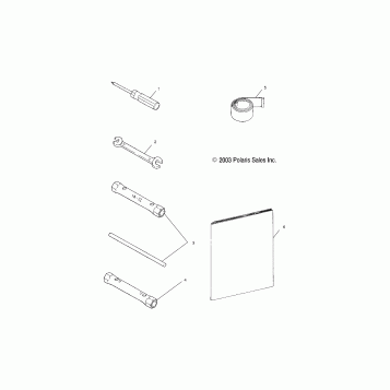 TOOL KIT - S04SU4BS/BE (4988698869D01)